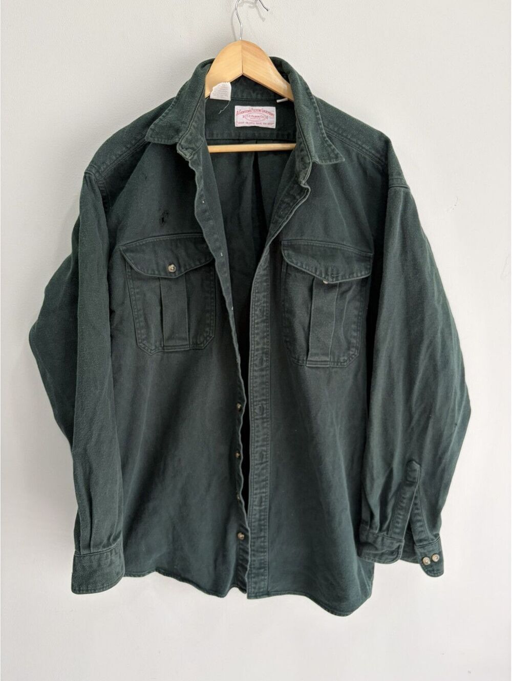 Vintage Filson Button Up Shirt green